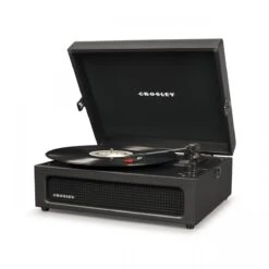 Crosley Voyager Portable Turntable With Bluetooth Out, Black