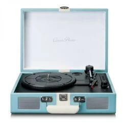 Lenco TT-110 Suitcase Turntable With BT And Built-In Speakers, Blue