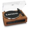 Lenco LS-430 Turntable With Speakers, Brown
