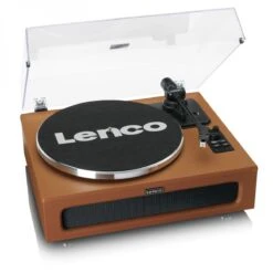 Lenco LS-430 Turntable With Speakers, Brown