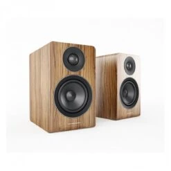 Denon RCD-M41 DAB Micro System W/ AE100 Bookshelf Speakers, Walnut