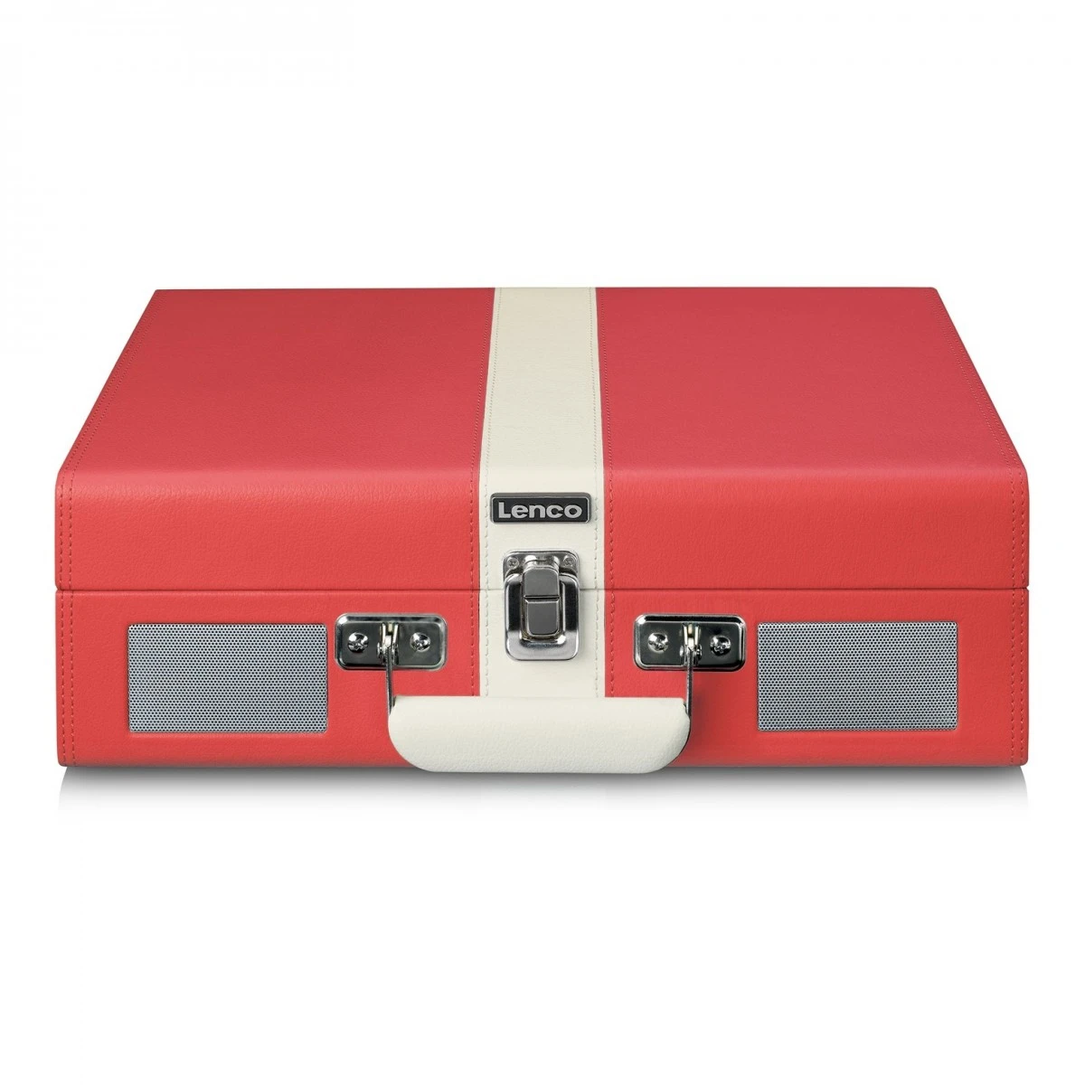 Lenco TT-110 Suitcase Turntable With BT And Built-In Speakers, Red - Image 3