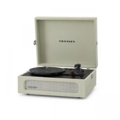 Crosley Voyager Portable Turntable With Bluetooth Out, Dune