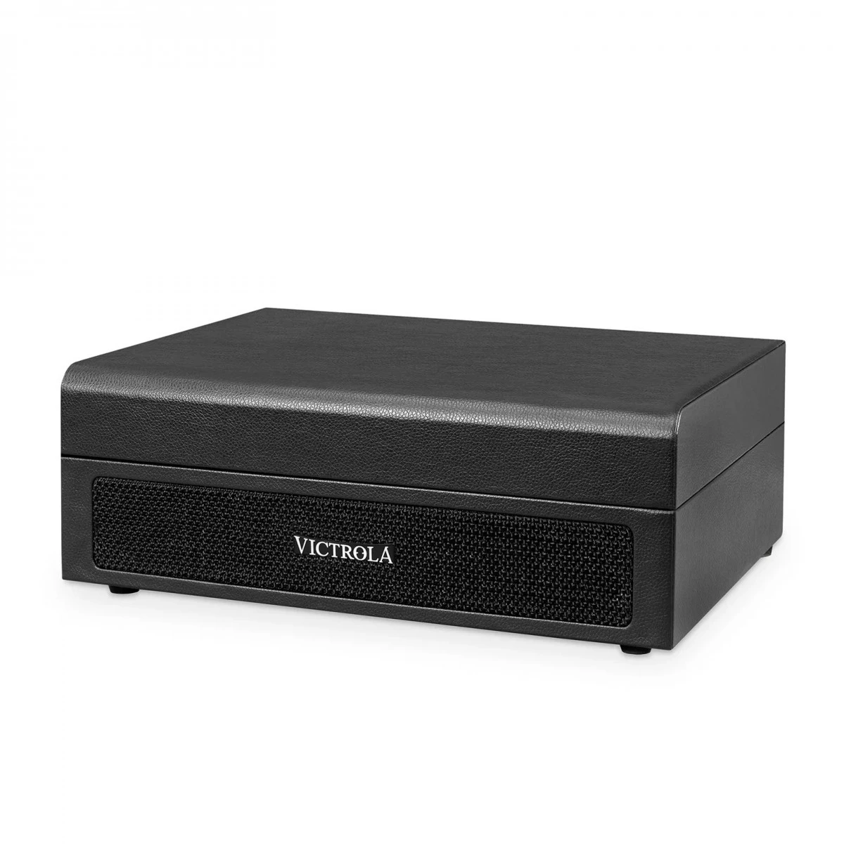 Victrola Parker Bluetooth Suitcase Record Player With 3-Speed, Black