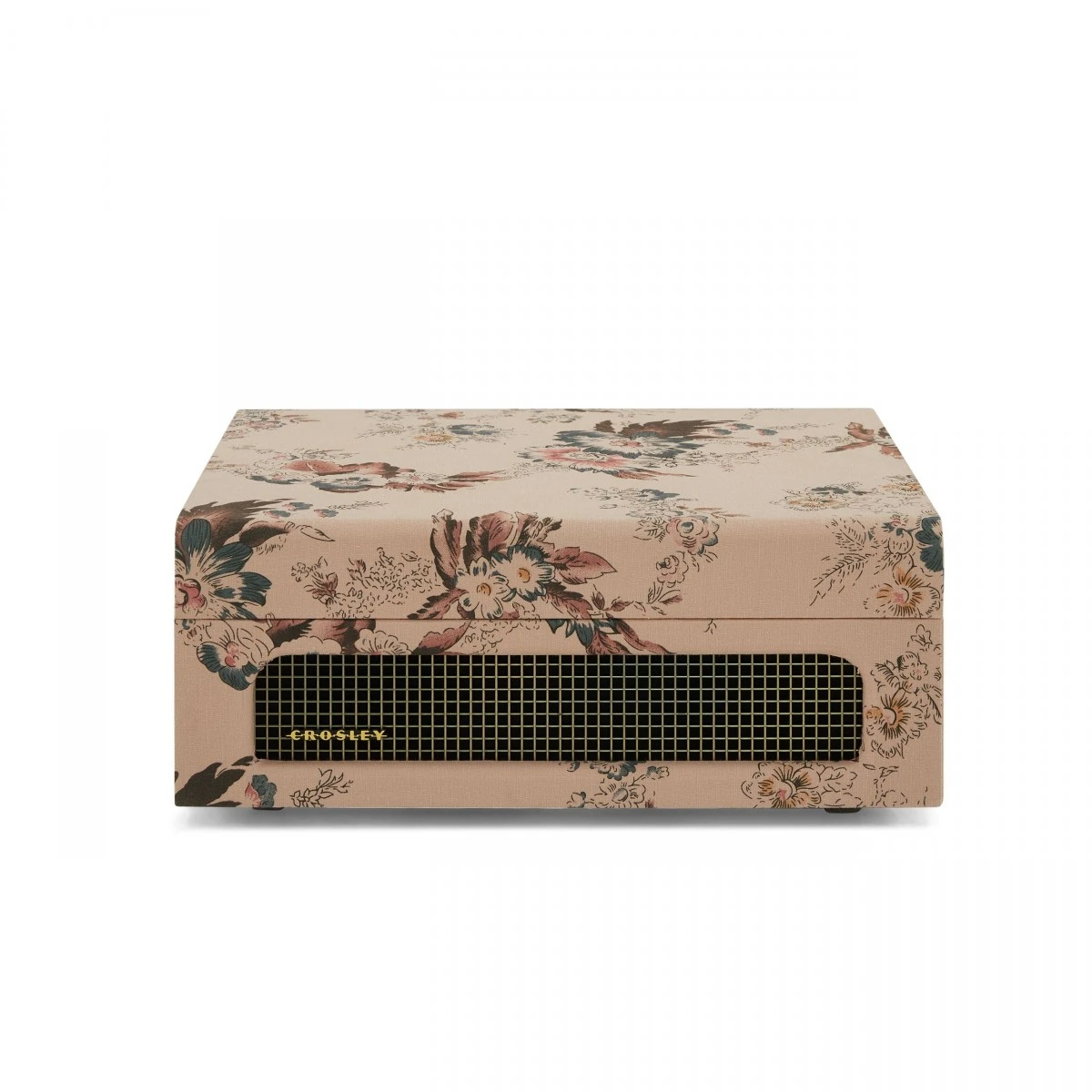 Crosley Voyager Portable Turntable With Bluetooth Out, Floral - Image 2