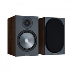 Marantz PM6007 Amp, Black & Bronze 100 Speakers, Walnut Hi-Fi Package