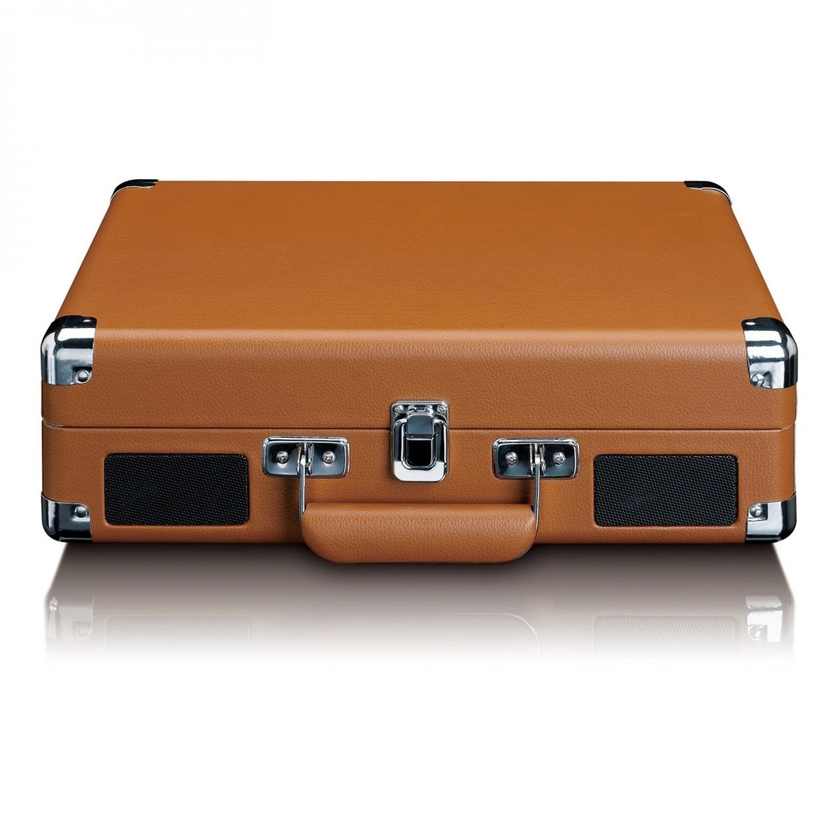 Lenco TT-10BN Suitcase Turntable, Brown - Image 2