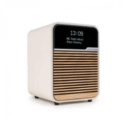 Ruark Audio R1 MK4 Bluetooth Radio, Cream W/ Remote & Battery
