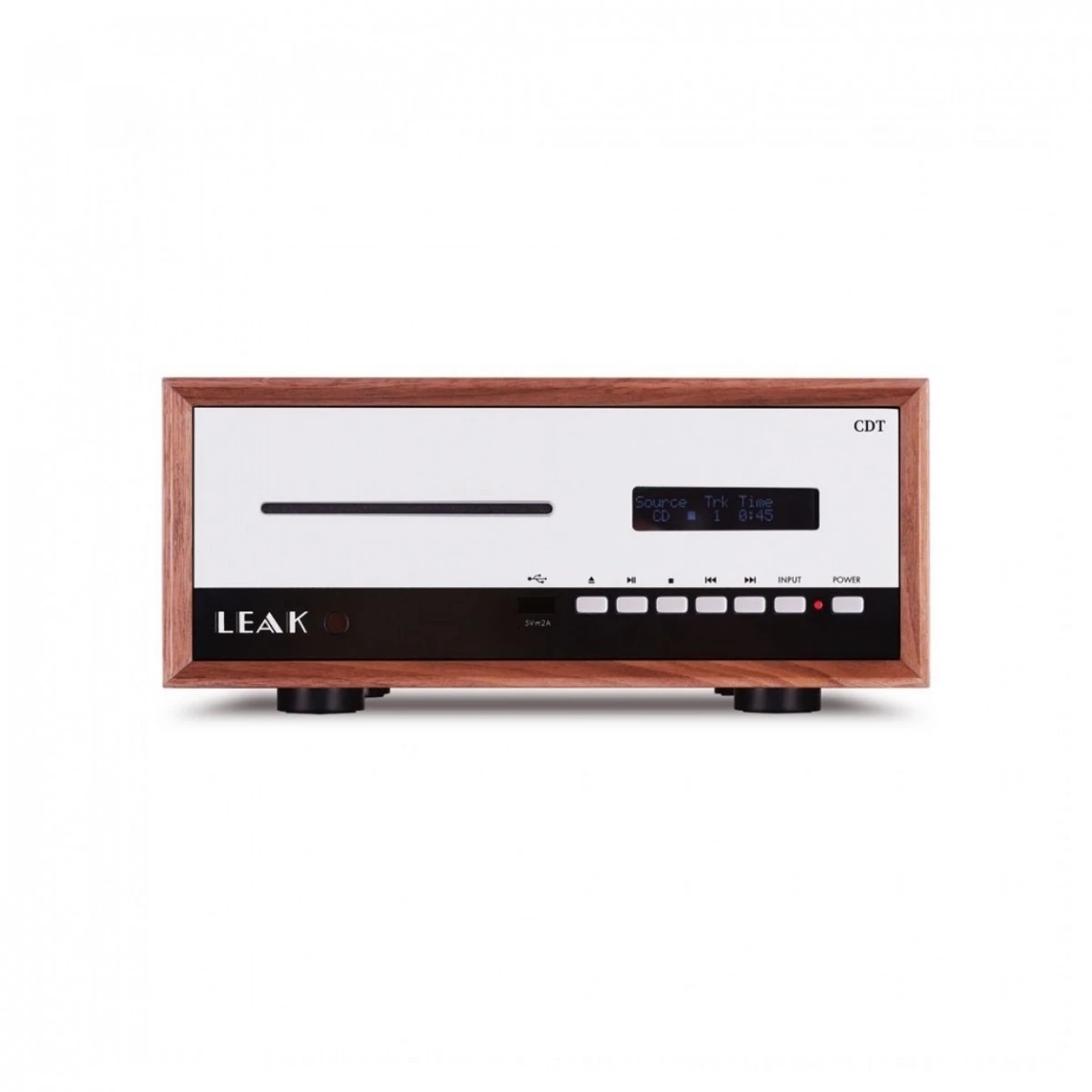 LEAK STEREO 130 Integrated Amp & CD Transport HiFi Package, Walnut - Image 3