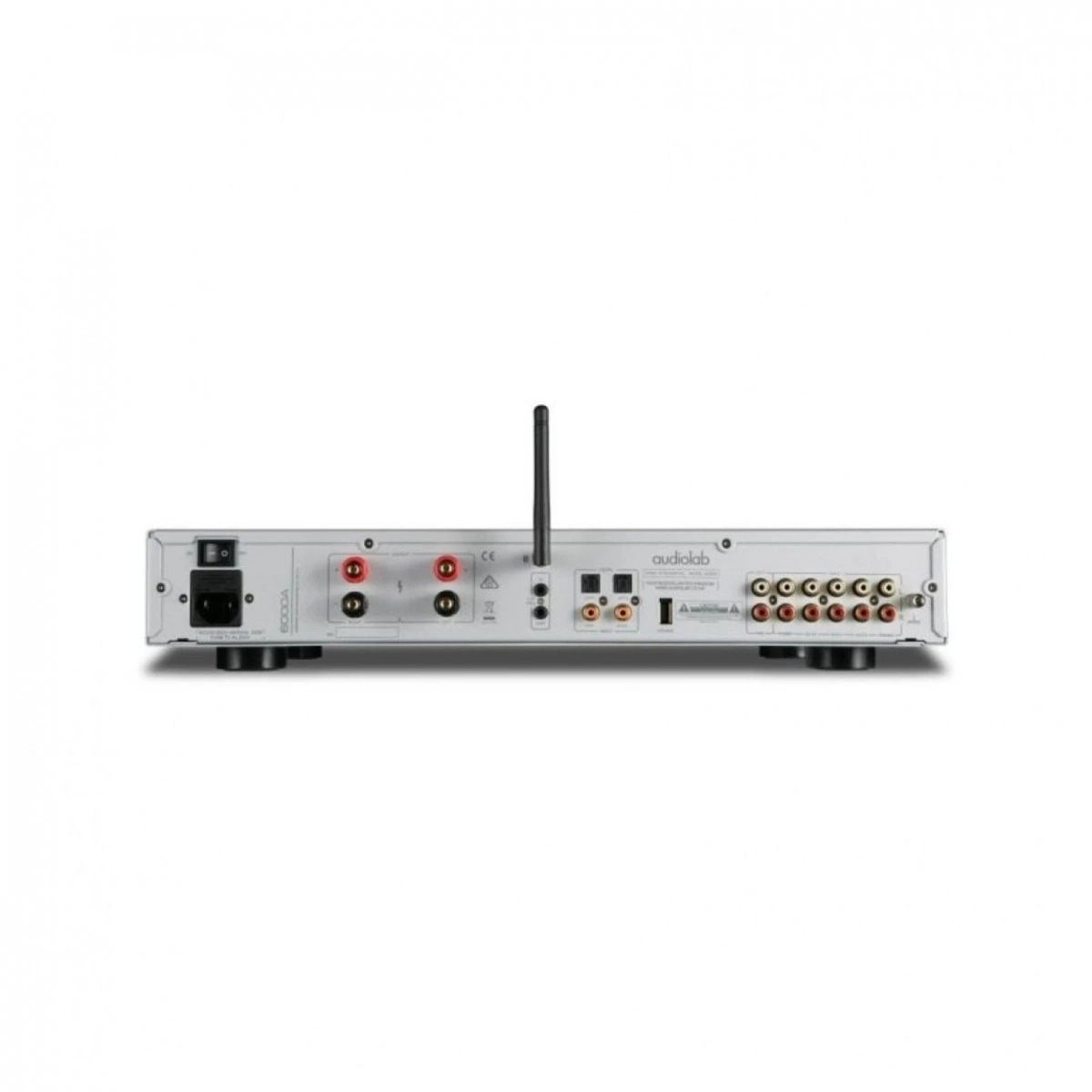 Audiolab 6000A Stereo Amp & 6000N Audio Streamer, Silver HiFi Package - Image 3