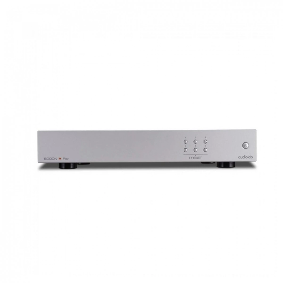 Audiolab 6000A Stereo Amp & 6000N Audio Streamer, Silver HiFi Package - Image 5