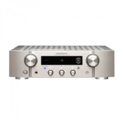 Marantz PM7000N, Silver With B&W 603 S2 Anniversary Speakers, White