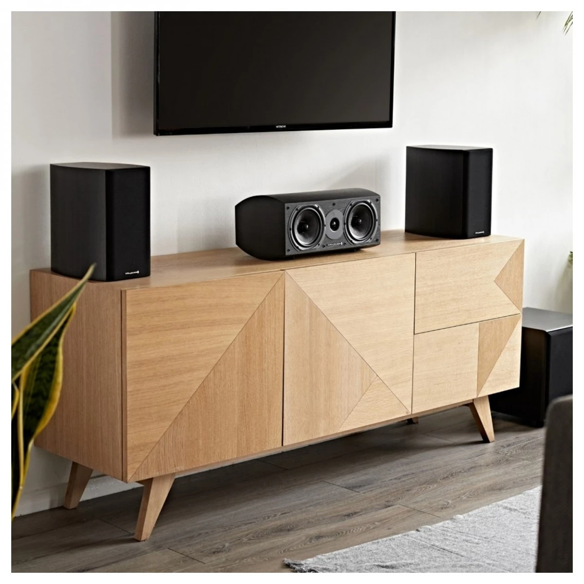 Denon PMA-600NE Amplifier, Silver & Wharfedale Diamond 9.1, Black - Image 7