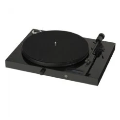 Pro-Ject Juke Box E Speaker Box 5 Turntable Speaker Bundle, Black