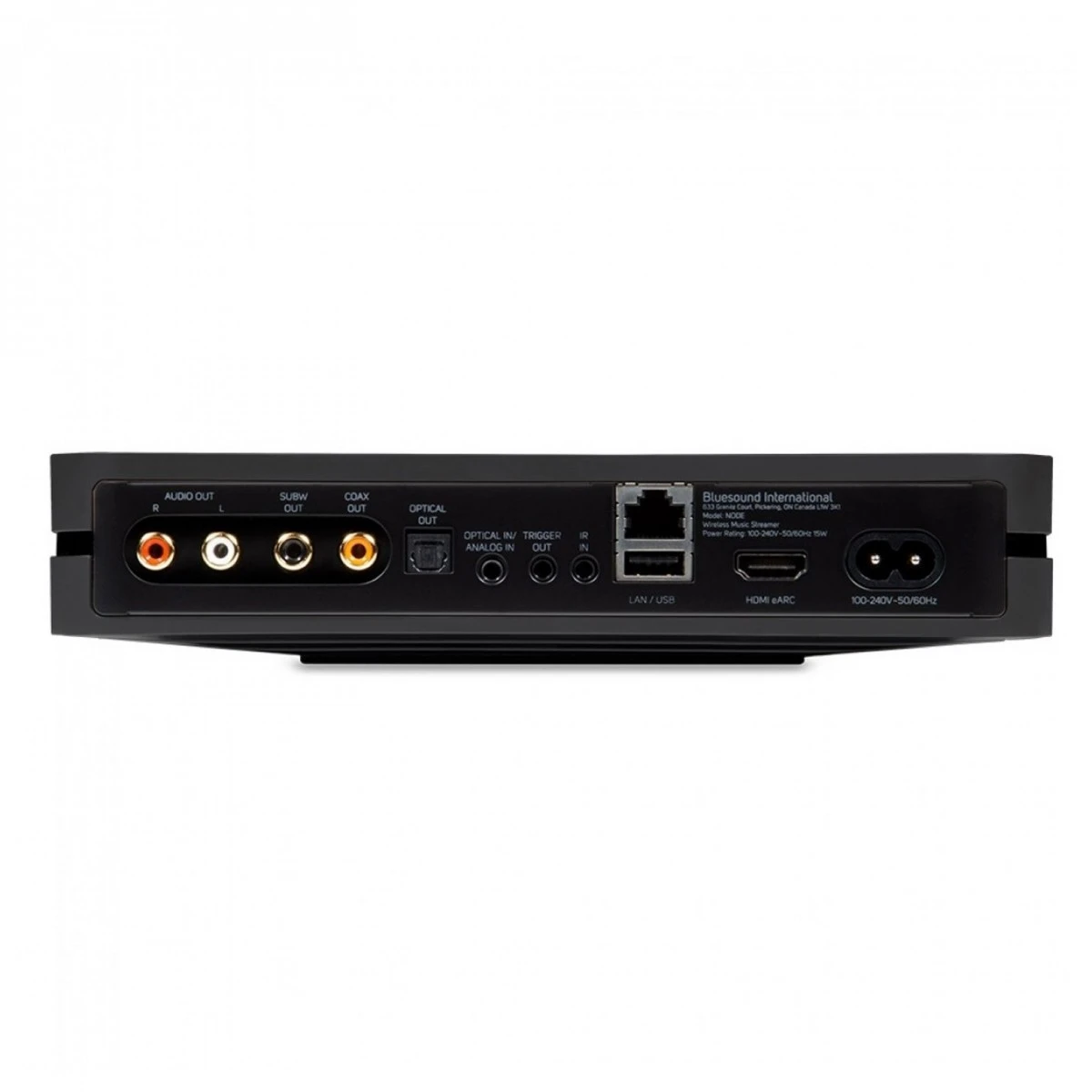 Bluesound NODE Wireless Music Streamer, Black With Free Phono Cable - Image 4