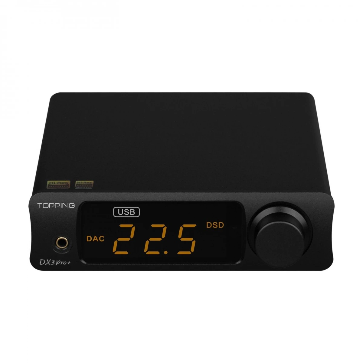 Topping DX3 Pro+ DAC And Headphone Amplifier, Black