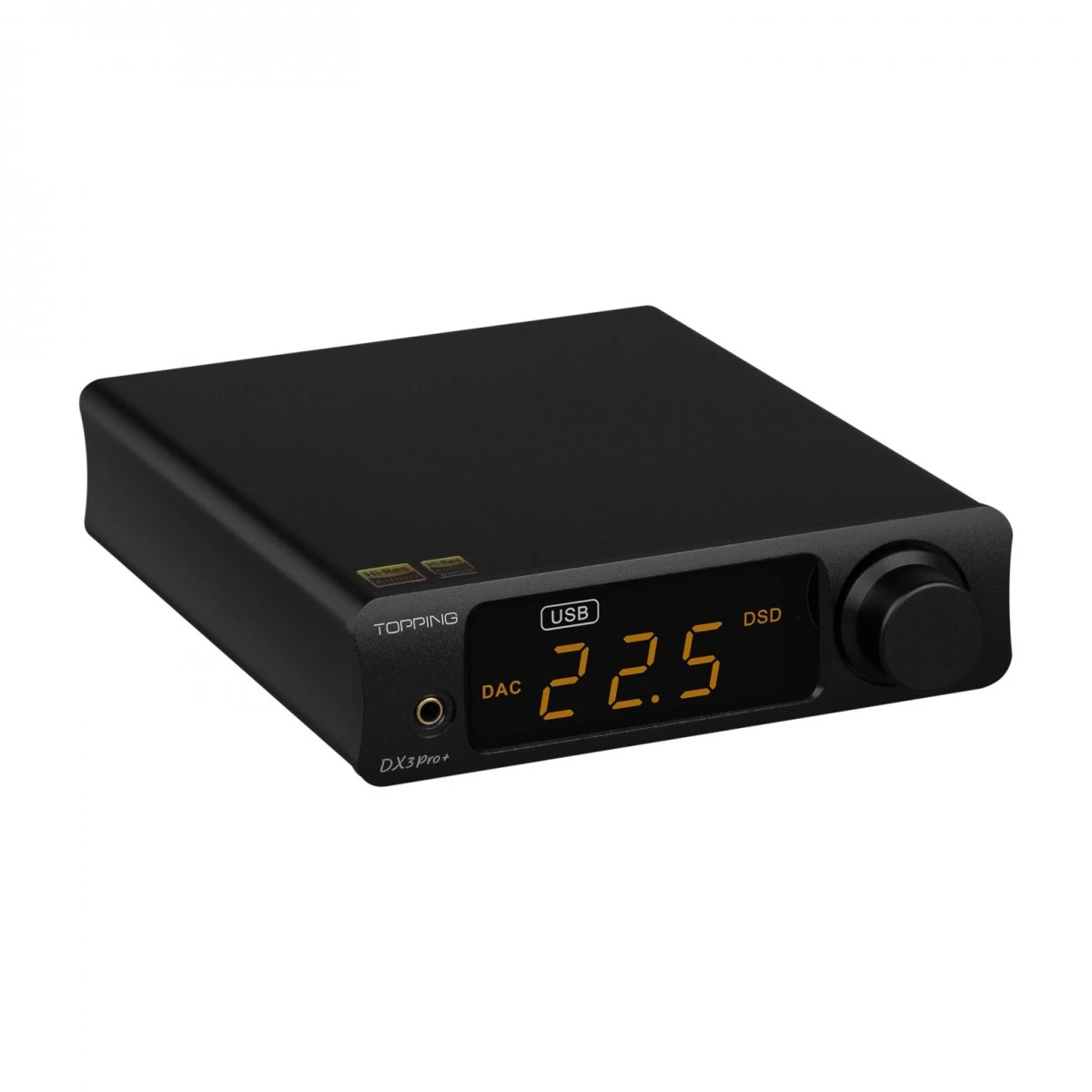 Topping DX3 Pro+ DAC And Headphone Amplifier, Black - Image 2