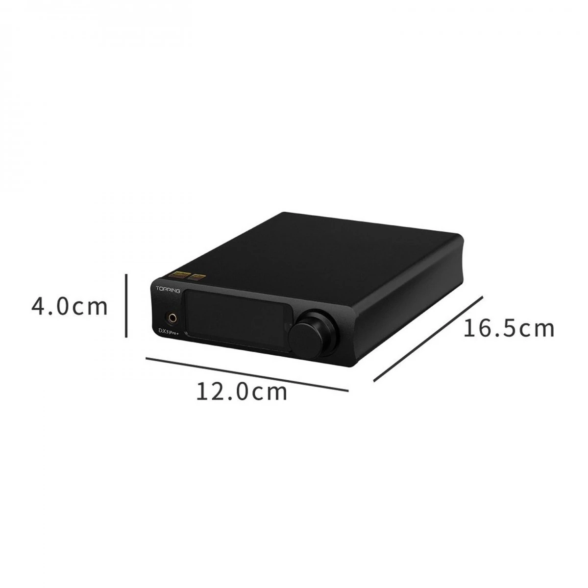 Topping DX3 Pro+ DAC And Headphone Amplifier, Black - Image 4