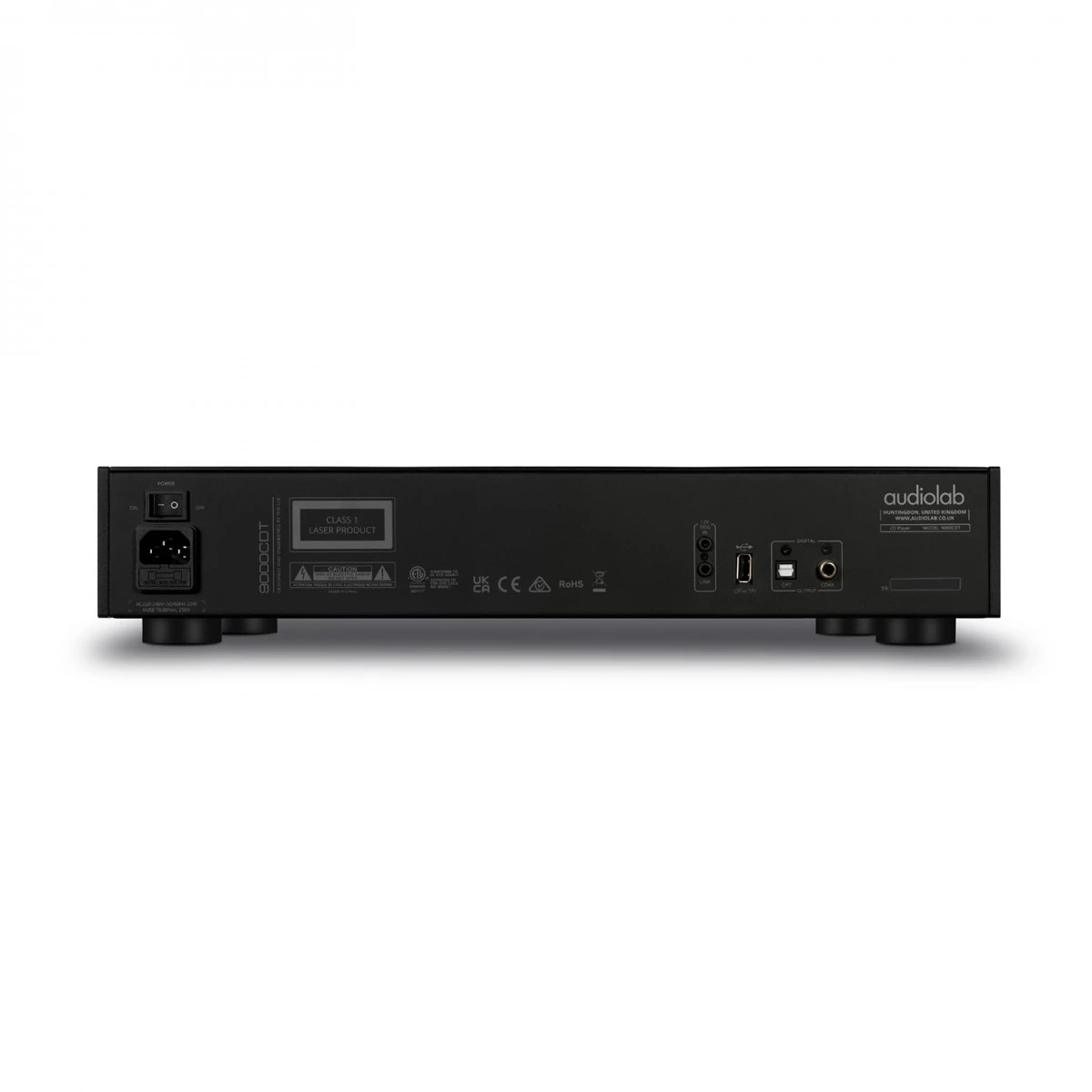 Audiolab 9000CDT CD Transport, Black - Image 3
