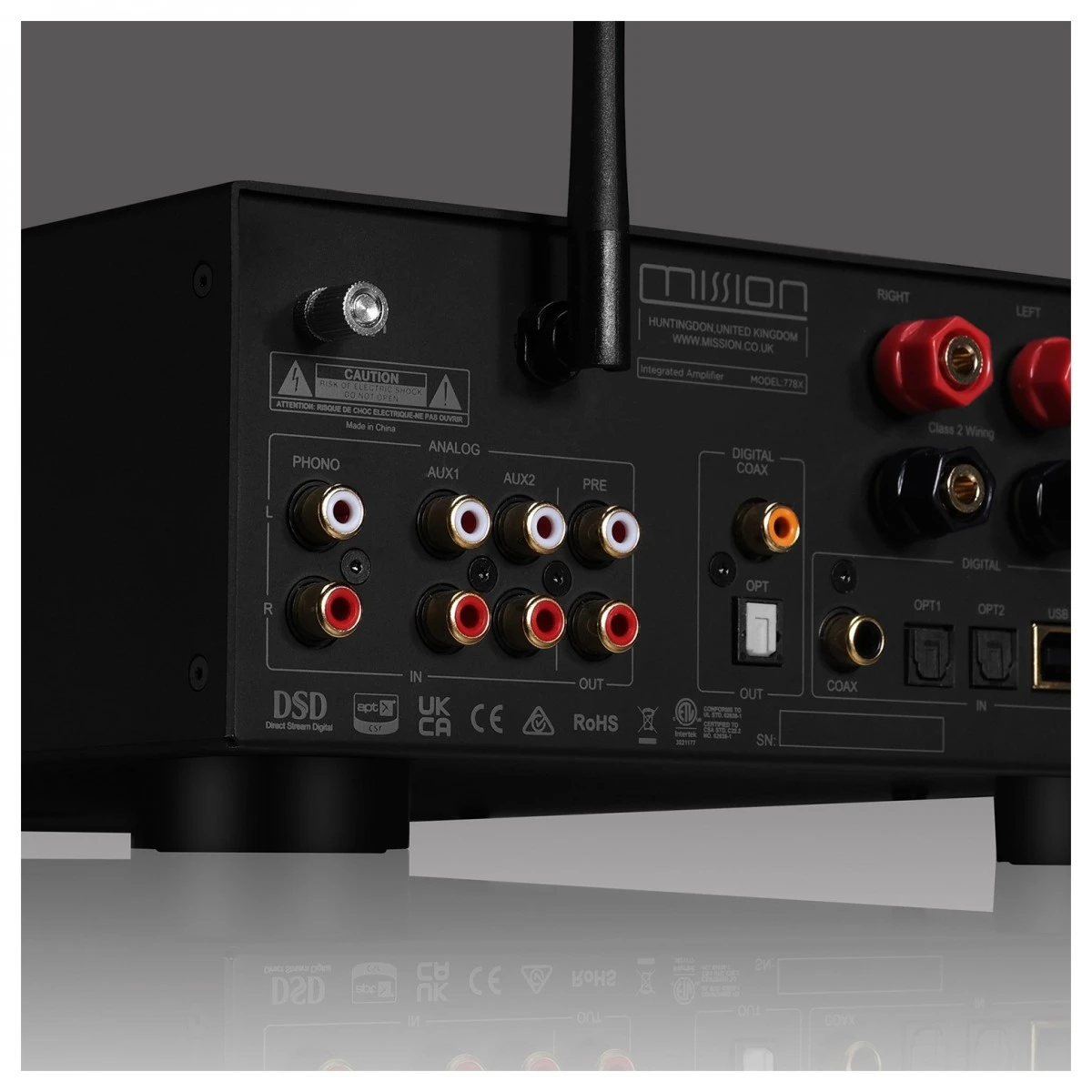 Mission 778x Integrated Amplifier With Bluetooth, Black - Image 5