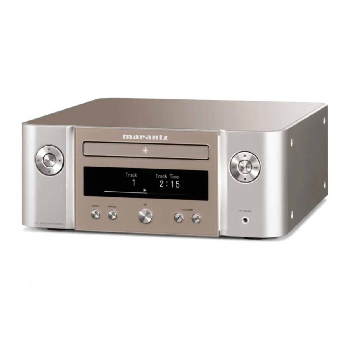 Marantz M-CR612, Silver W/ Monitor Audio Bronze 200, Urban Grey - Image 2