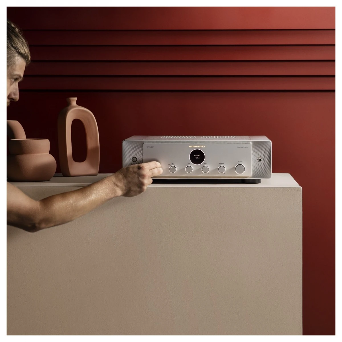 Marantz Model 30 Integrated Amplifier, Silver - Image 8