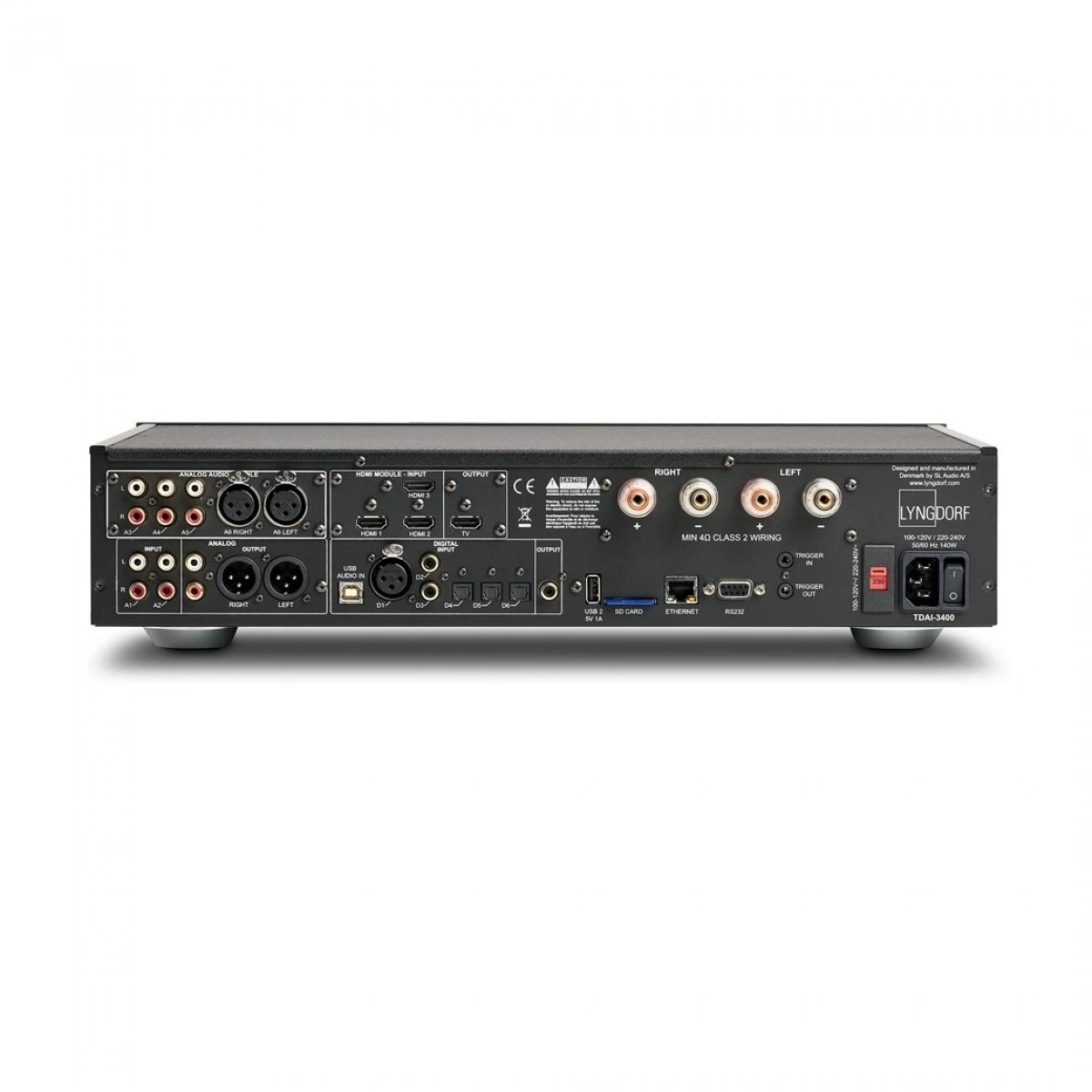 Lyngdorf TDAi 3400 Integrated Digital Amplifier - Image 2