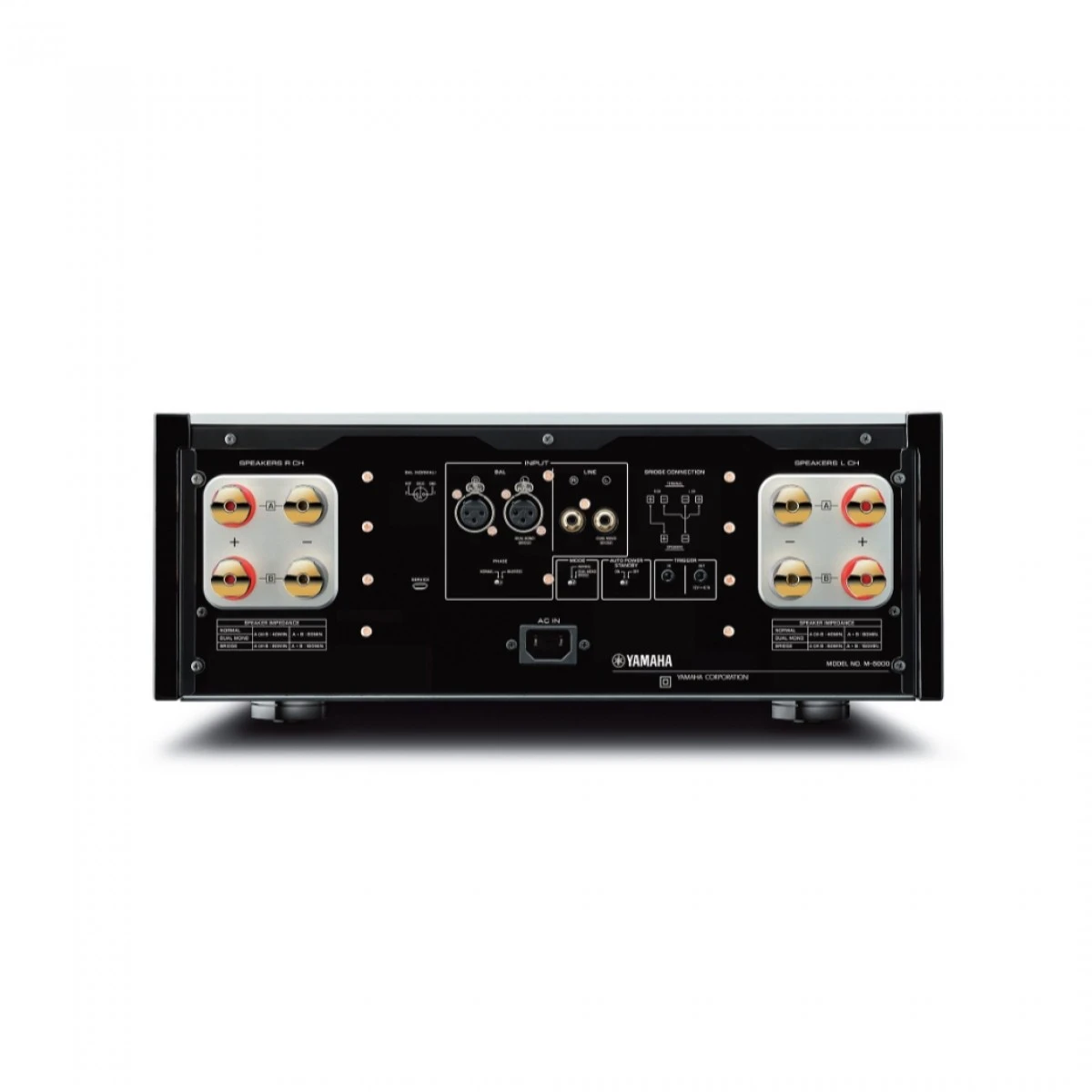 Yamaha M-5000 Stereo Power Amplifier, Silver