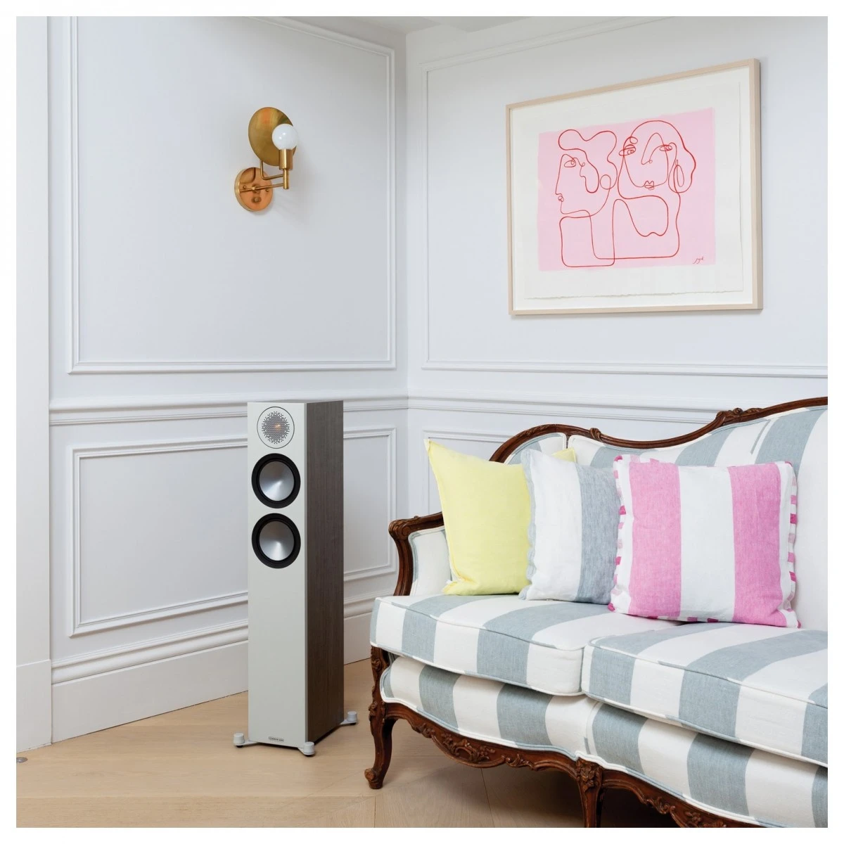 Marantz M-CR612, Silver W/ Monitor Audio Bronze 200, Urban Grey - Image 9