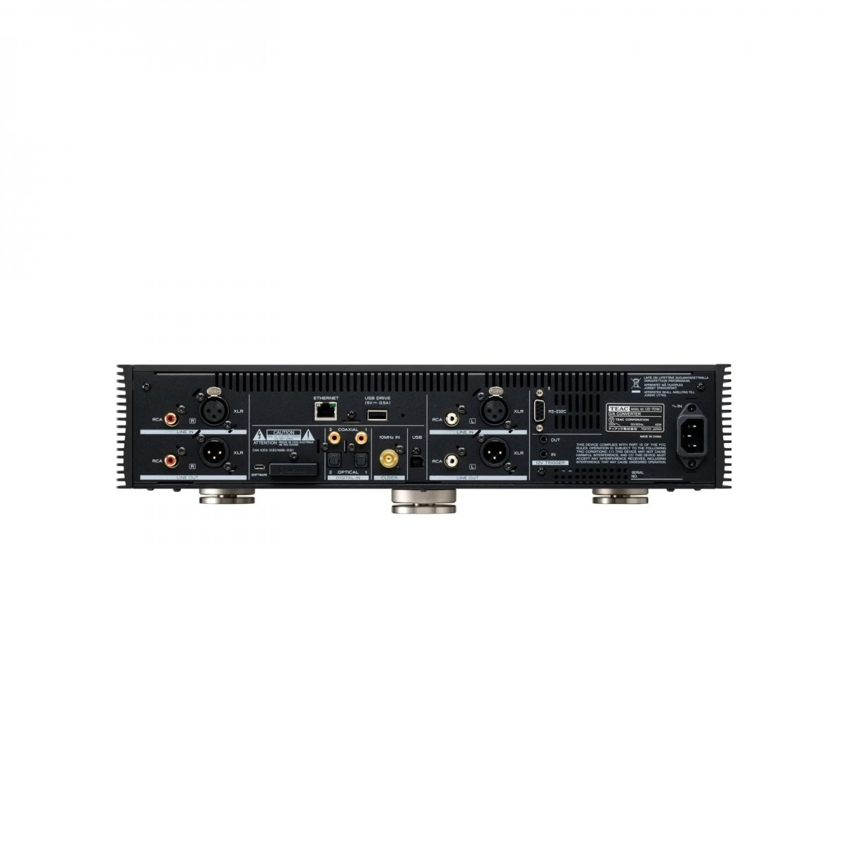 TEAC UD-701N USB DAC/Network Player, Black