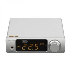 Topping DX3 Pro+ DAC And Headphone Amplifier, Silver