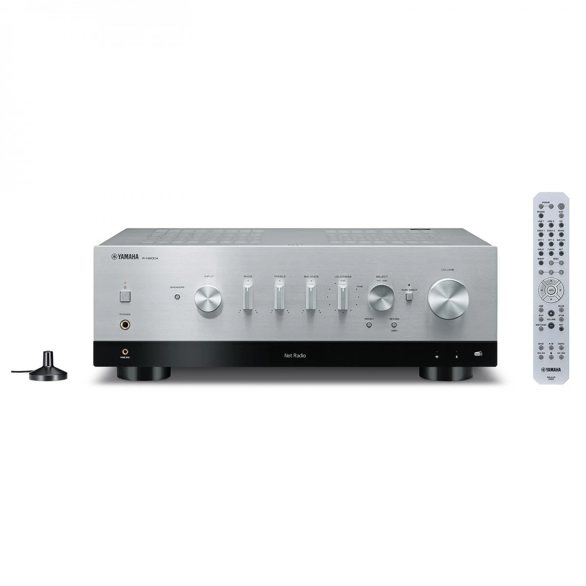 Yamaha R-N800A 100W Network Receiver, Silver