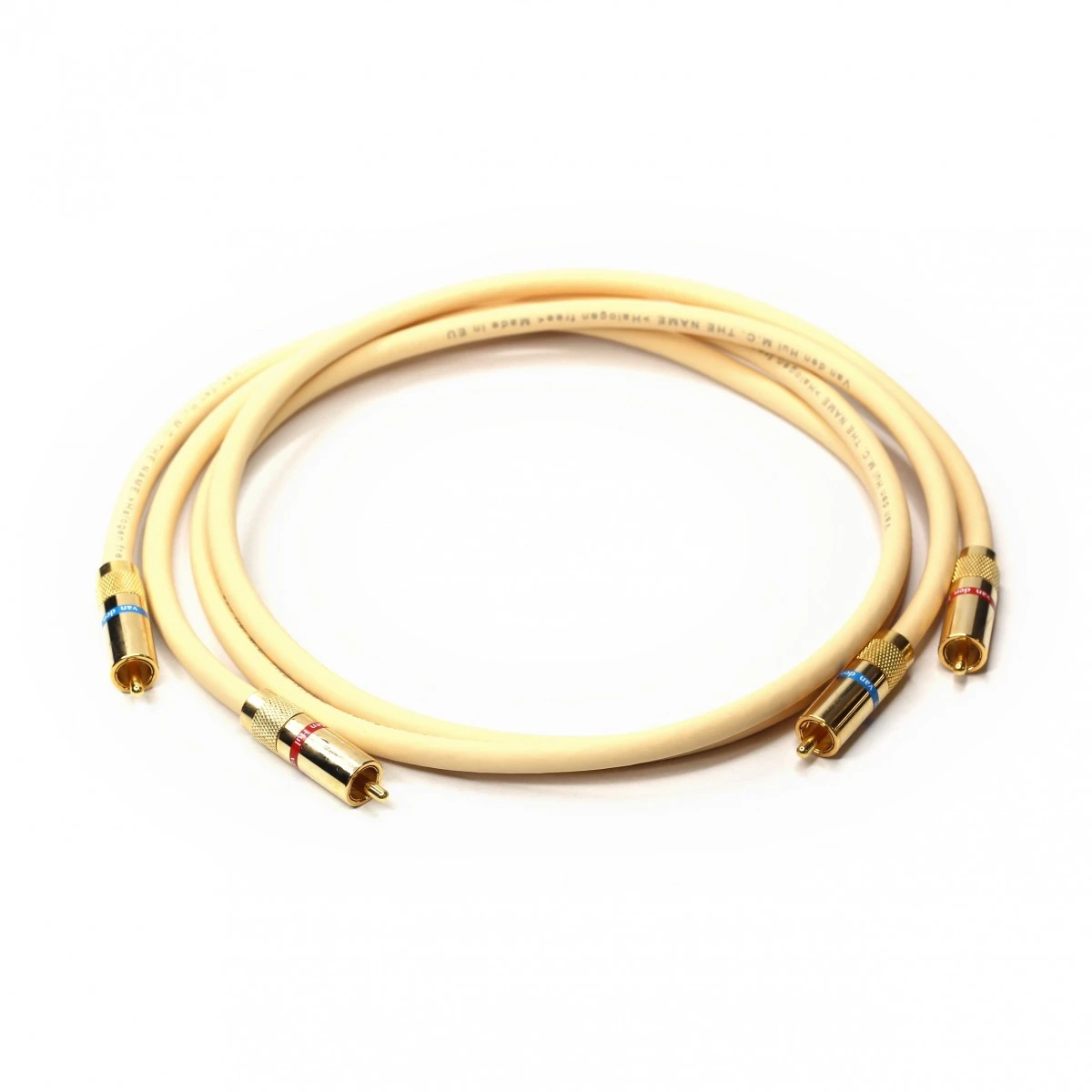 Van Den HUL The Name Stereo Phono / RCA Cable 0.8m