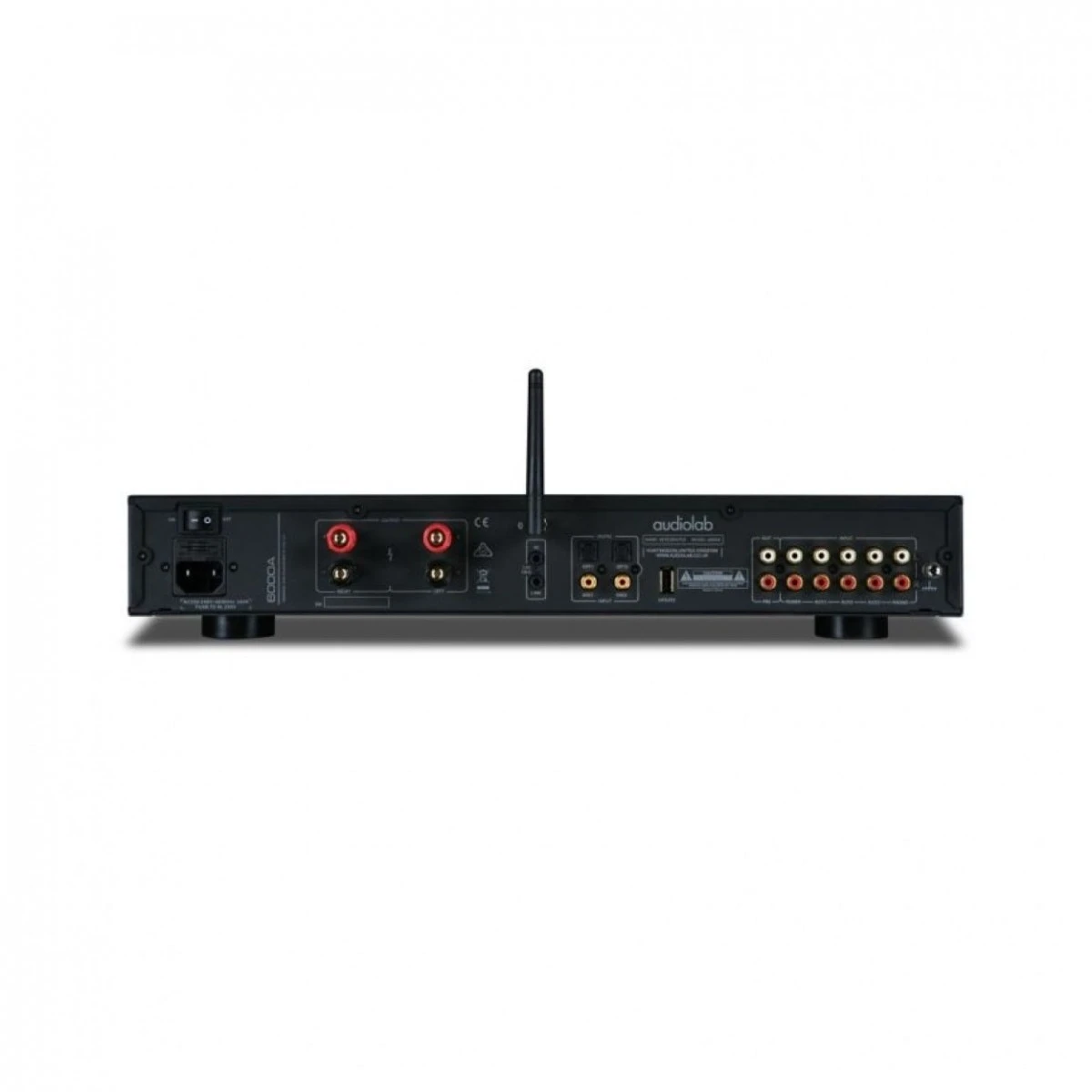 Audiolab 6000A Stereo Amp & 6000N Audio Streamer, Black HiFi Package - Image 6
