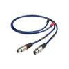 Chord ClearwayX 2XLR To 2RCA Cable, 2m
