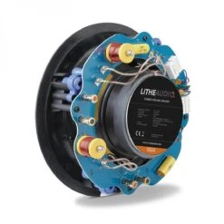 Lithe Audio 6.5" Passive Stereo Ceiling Speaker, Black (Single)