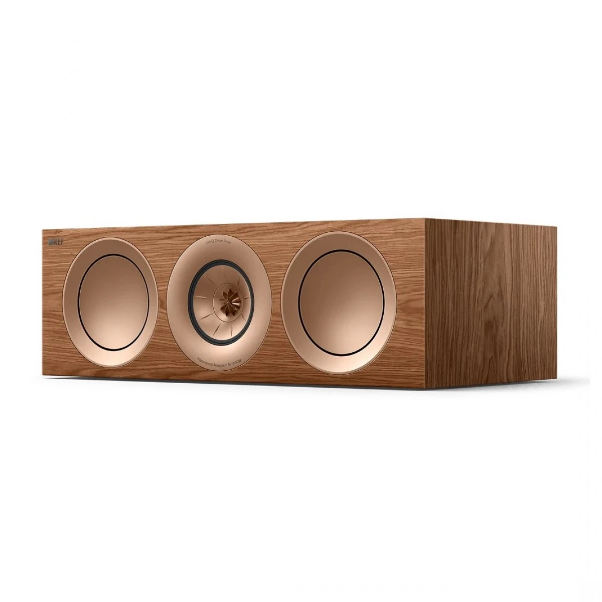 KEF R6 Meta Centre Speaker, Walnut