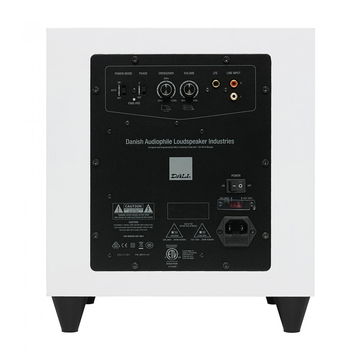 DALI C-8 D Subwoofer, White