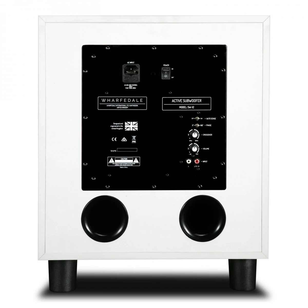 Wharfedale SW-12 Subwoofer, White - Image 5
