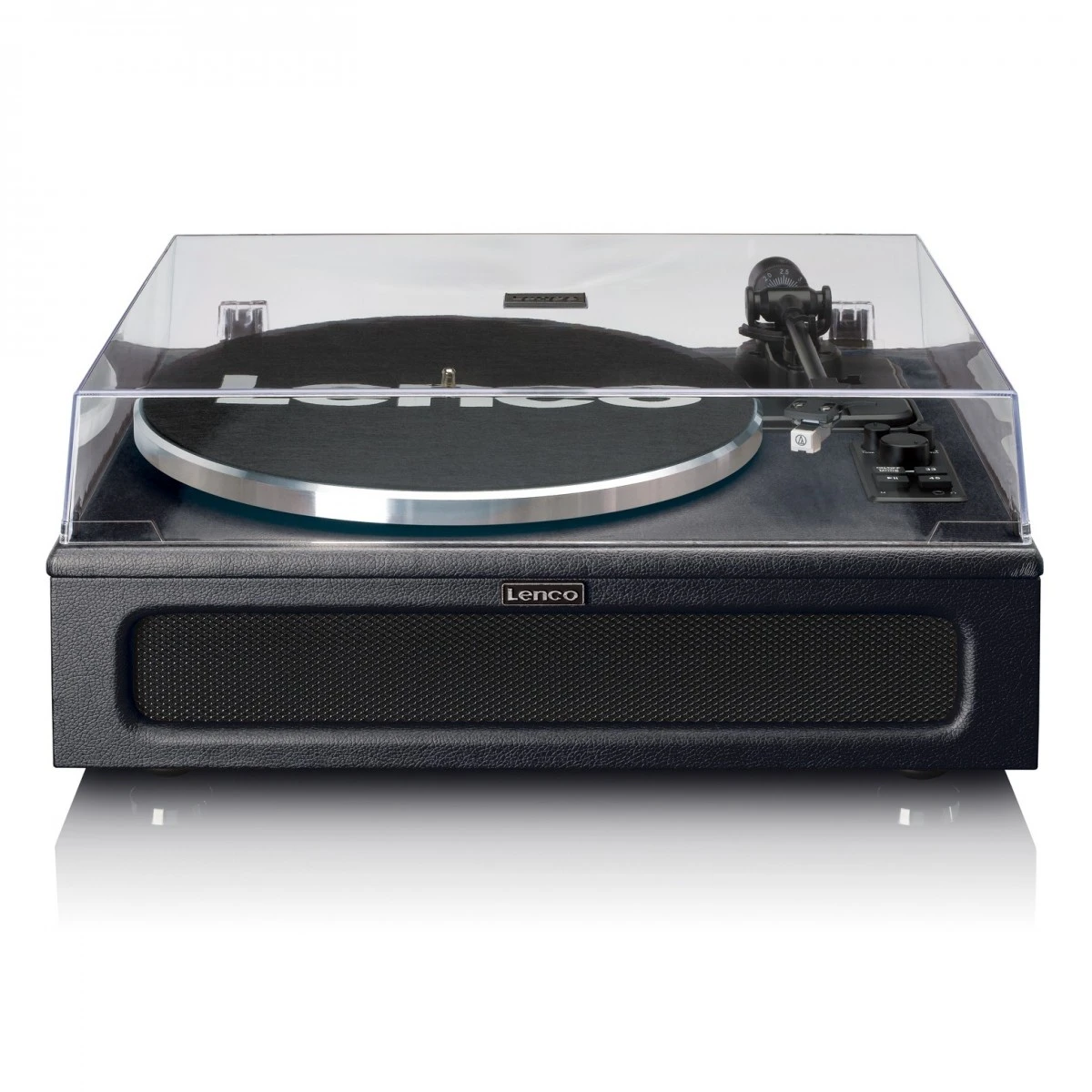 Lenco LS-430 Turntable With Speakers, Black - Image 4
