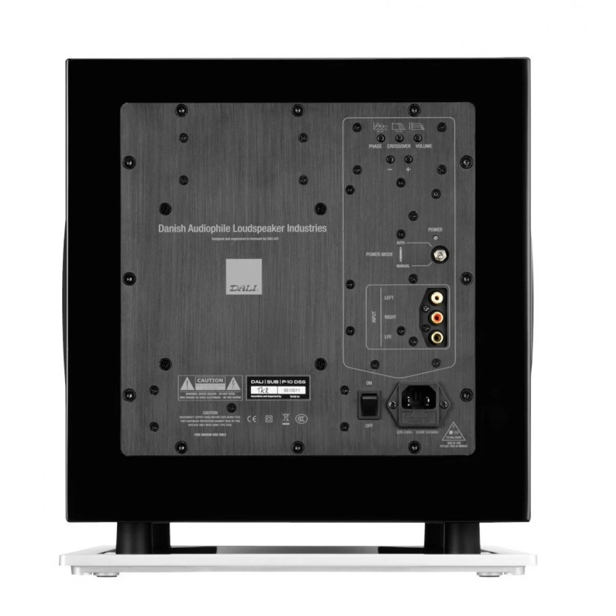 DALI SUB P-10 DSS Subwoofer, Gloss Black