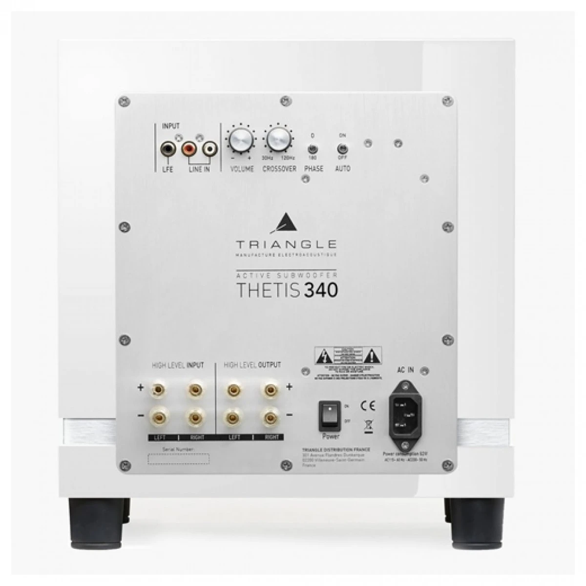 Triangle Thetis 340 Subwoofer, White