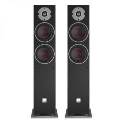 DALI OBERON 5 Floorstanding Speakers (Pair), Dark Walnut