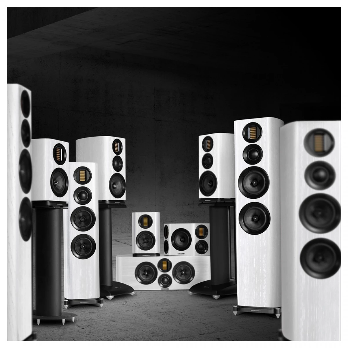 Wharfedale Evo 4.3 Floorstanding Speakers (Pair), White - Nearly New - Image 4