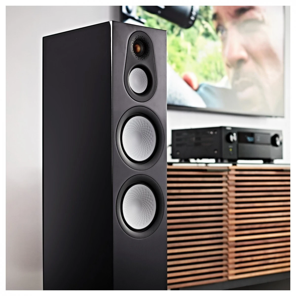 Monitor Audio Silver 300 7G Floorstanding Speaker (Pair), Gloss Black - Image 5