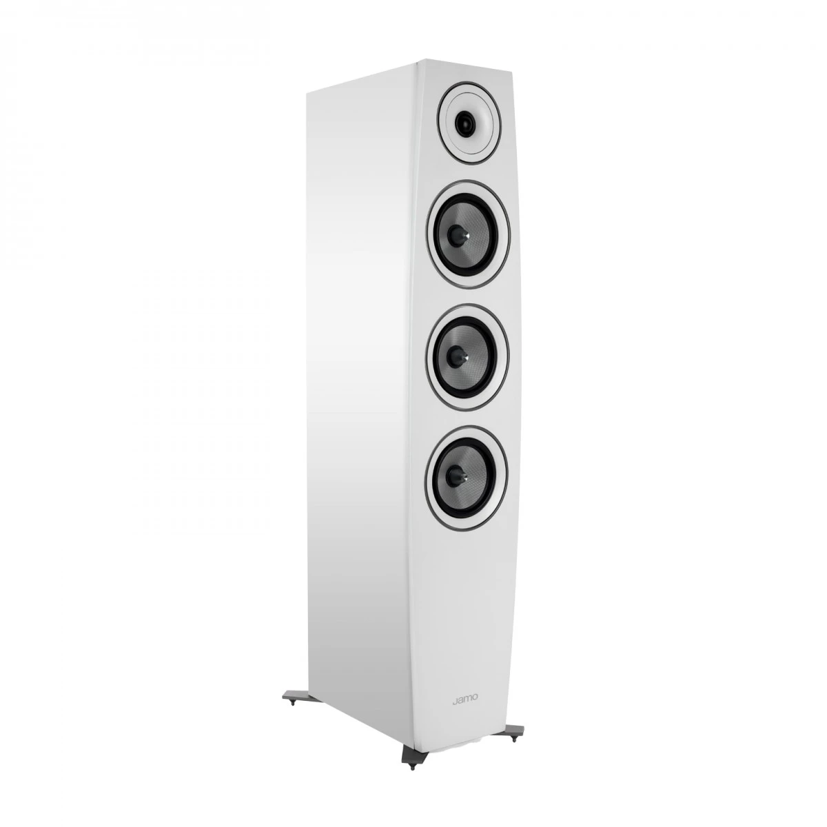 Jamo C 97 II Concert Series Floorstanding Speakers (Pair), White - Image 2