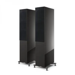 KEF R7 Meta Floorstanding Speakers (Pair), Titanium Gloss