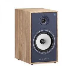 Triangle Borea BR03 BT Active Bookshelf Speakers (Pair), Oak Blue