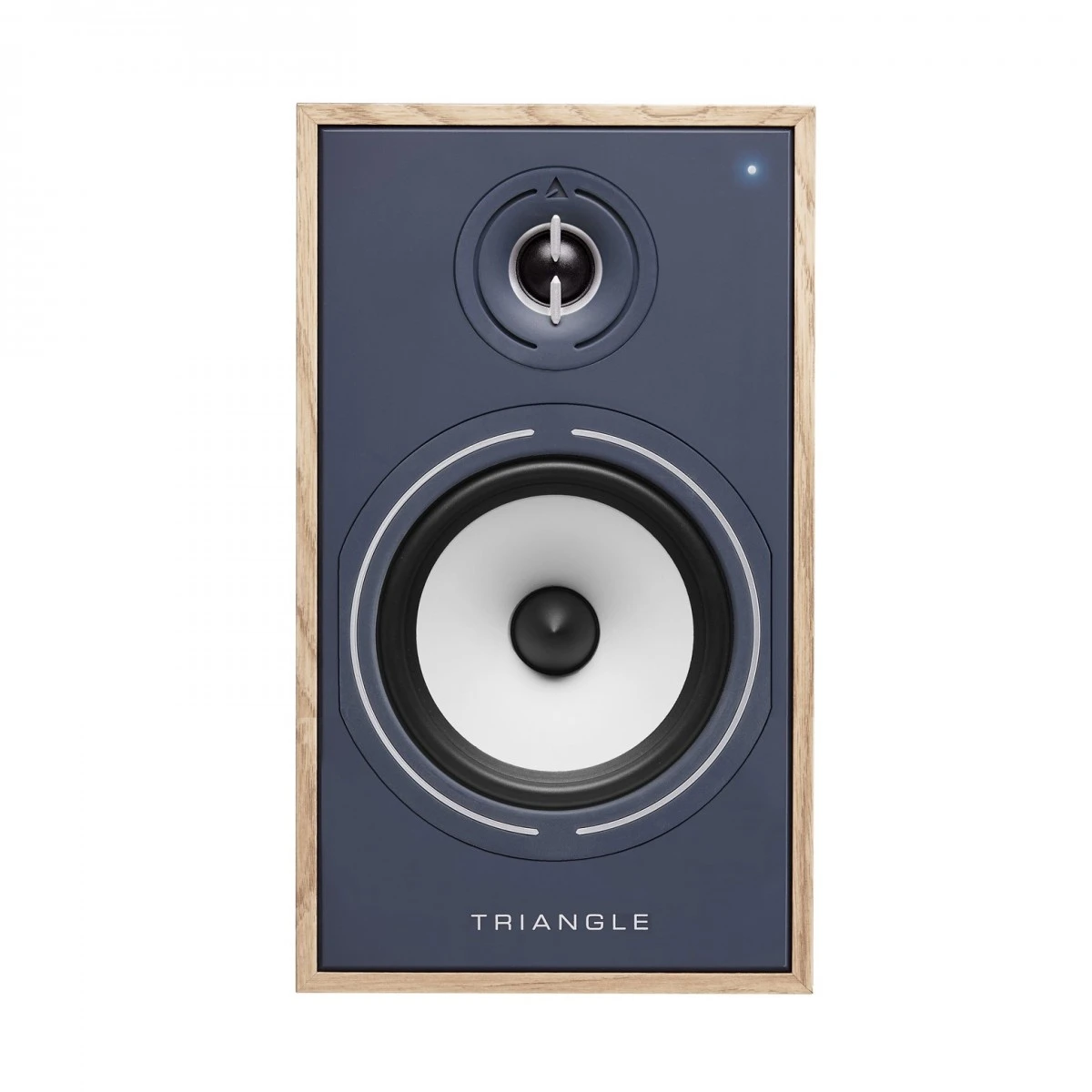 Triangle Borea BR03 BT Active Bookshelf Speakers (Pair), Oak Blue - Image 3