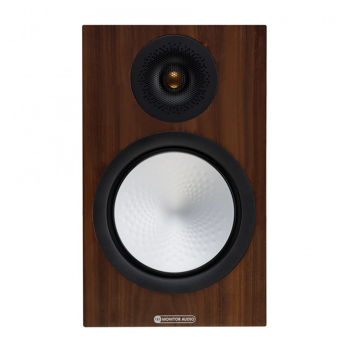 Monitor Audio Silver 100 7G Bookshelf Speakers (Pair), Natural Walnut - Image 3